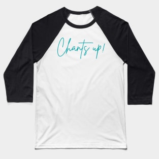 Chants Up! Coastal Carolina University cursive trendy cute Baseball T-Shirt